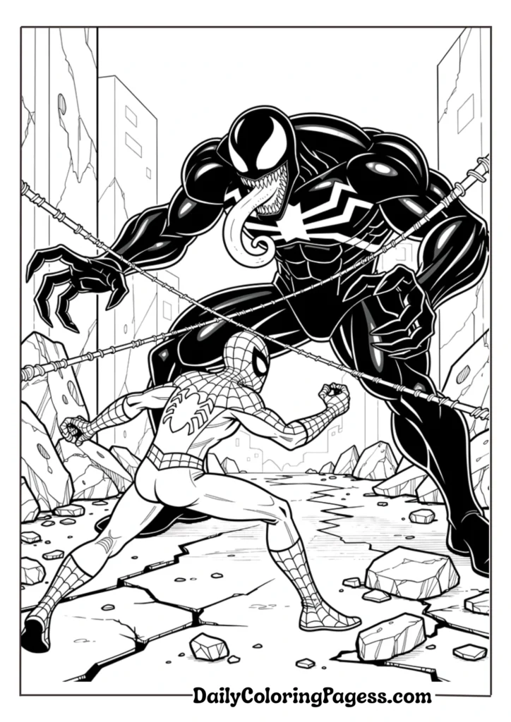 Spider-Man vs. Venom Battle