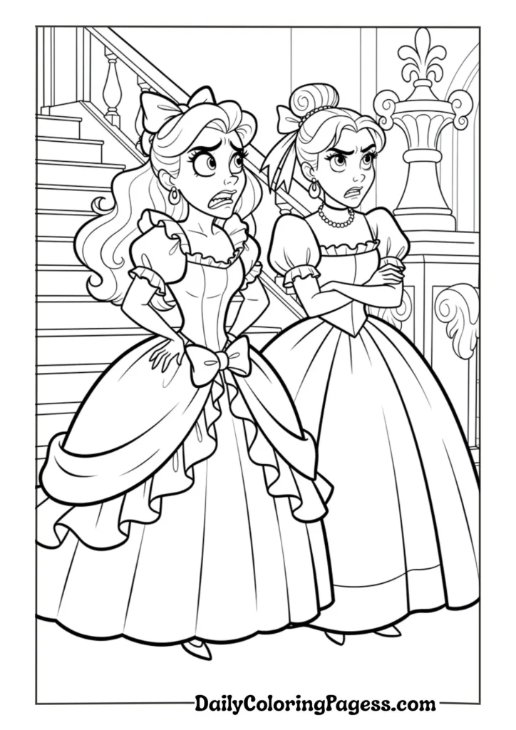 Anastasia and Drizella (The Ugly Stepsisters)